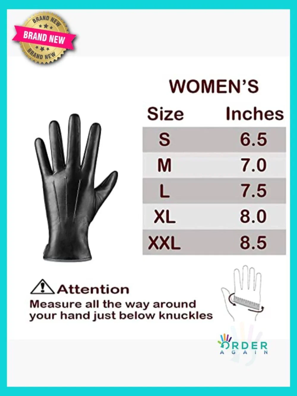 Leather Gloves with Cashmere Lining Touchscreen Texting Driving Dress Gloves